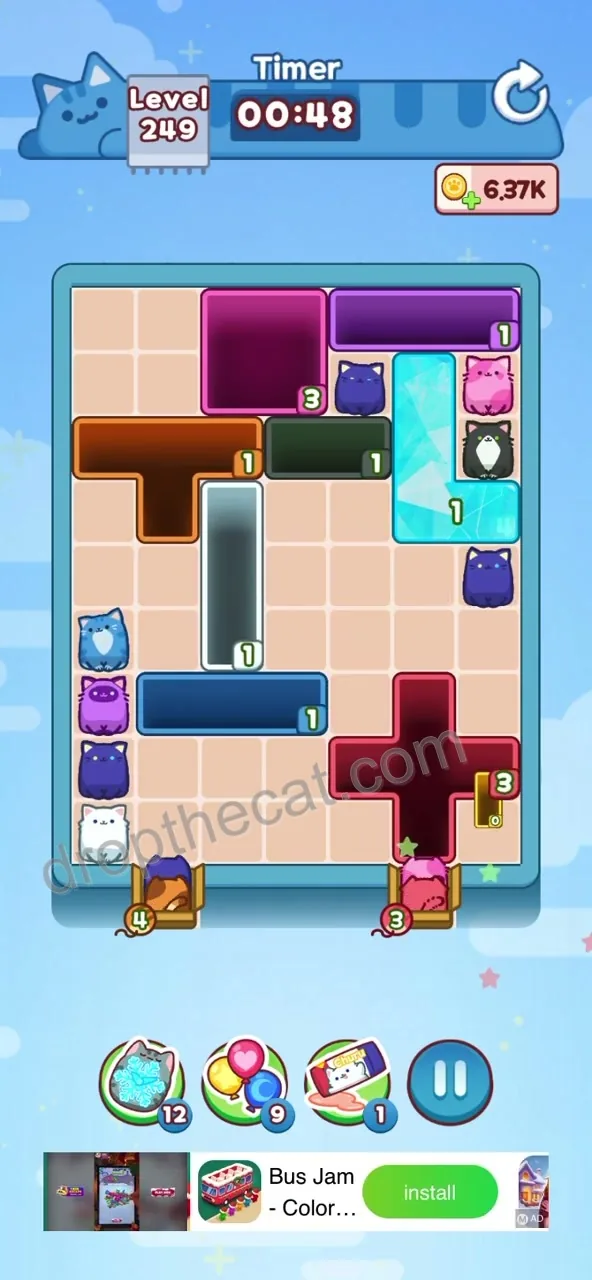 Drop The Cat Level 249 step 3