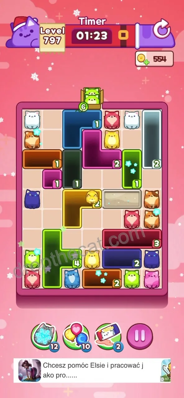 Drop The Cat Level 797 step 2