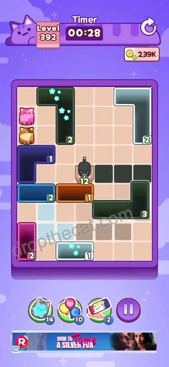 Drop The Cat Level 392 step 3
