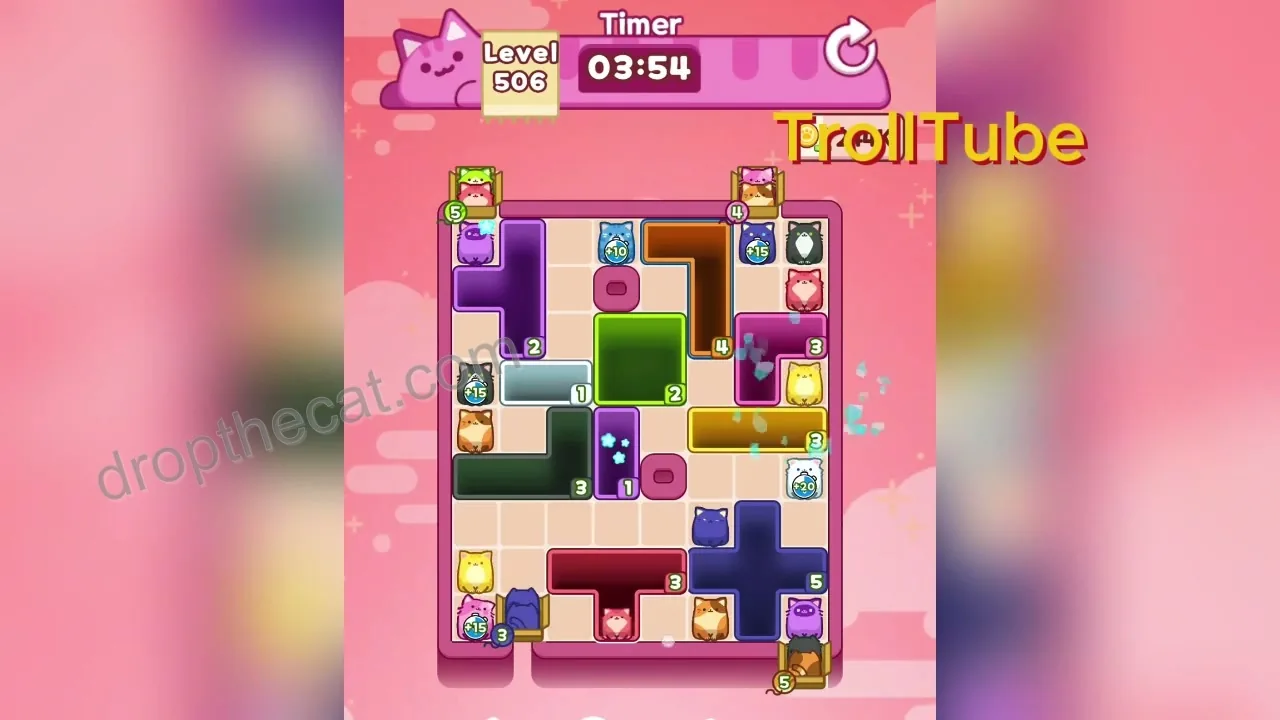 Drop The Cat Level 506 step 1
