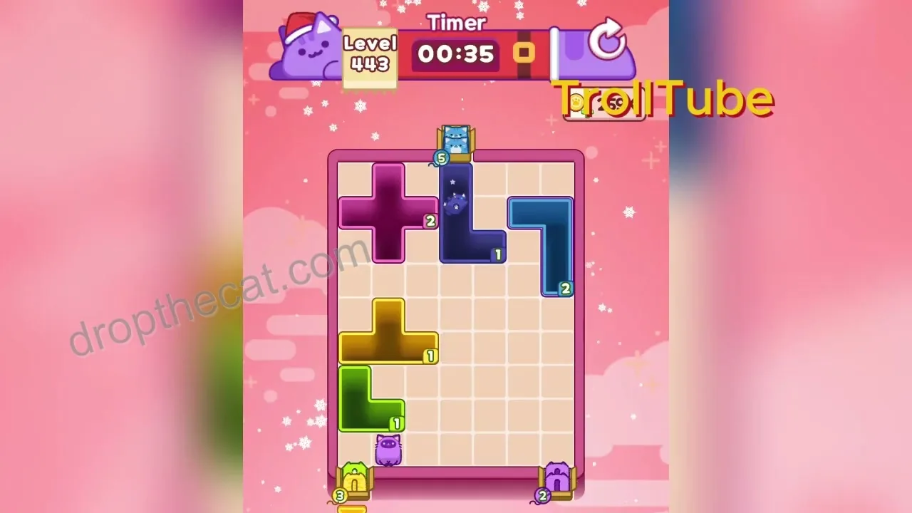 Drop The Cat Level 443 step 3